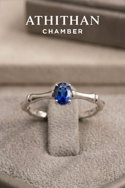 RADIANCE - Royal Blue Sapphire Ring