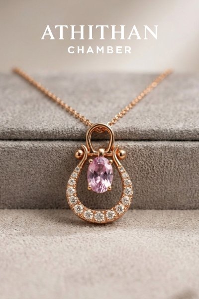 SUNRISE PADPARADSCHA Sapphire Pendant