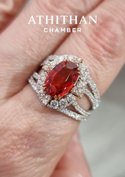 Red Sapphire Ring