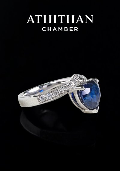 Royal Blue Sapphire Ring