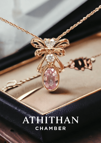 FOUNTAIN OF YOUTH Padparadscha Sapphire Pendant FOUNTAIN OF YOUTH Padparadscha Sapphire Pendant