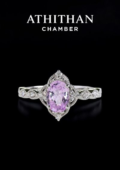 Padparadscha Ring