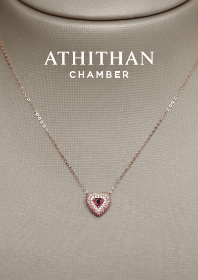 Ruby Pendant Necklace