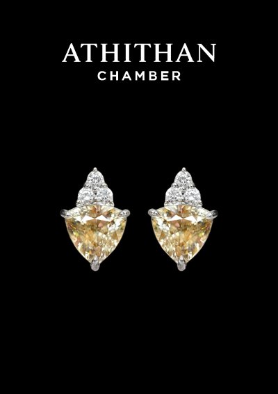 Yellow Sapphire Earrings