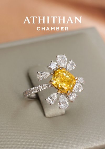 Yellow Sapphire Earrings