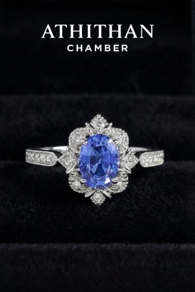 BLUE Sapphire Ring