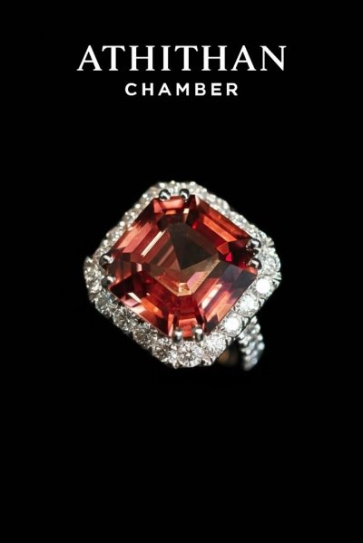 ORANGE SPINEL NO-HEAT Ring