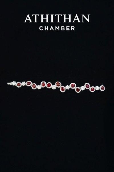 RUBY NO-HEAT BURMA Bracelet