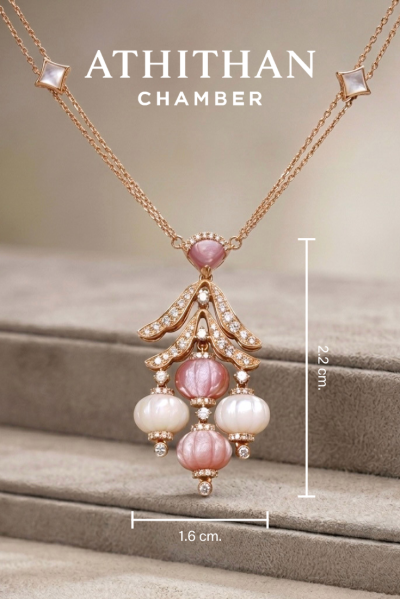 Mother of Pearl Pendant & Necklace (Pre-order 45 days)