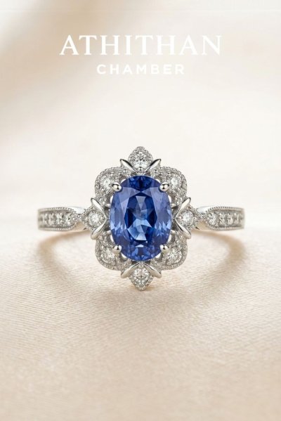 BLUE Sapphire Ring