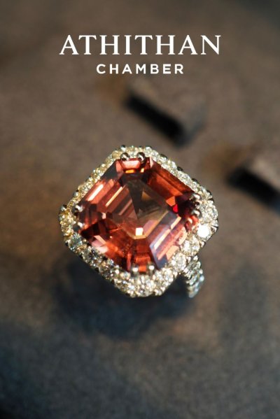 ORANGE SPINEL NO-HEAT Ring