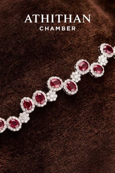 RUBY NO-HEAT BURMA Bracelet