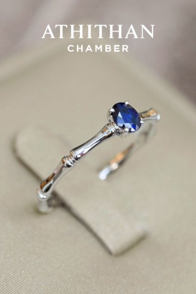 RADIANCE - Royal Blue Sapphire Ring