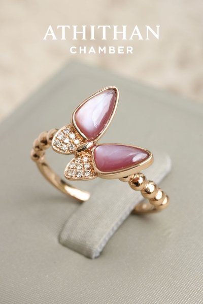 SERENADE OF BUTTERFLY - Mother of Pearl Ring (Pre-order 45 วัน)