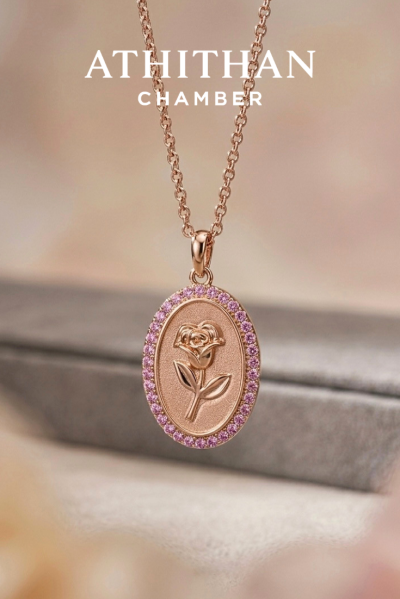PINK Sapphire Necklace