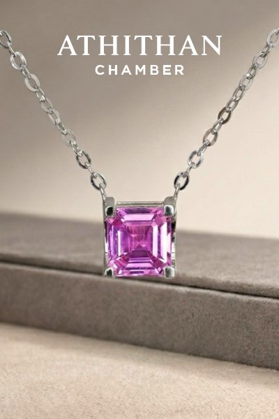 PINK SAPPHIRE Necklace