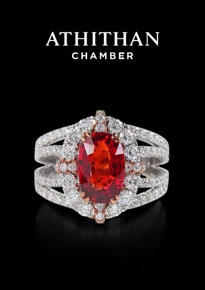 Red Sapphire Ring