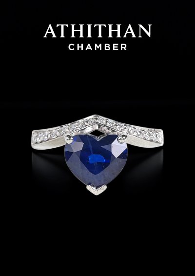 Royal Blue Sapphire Ring