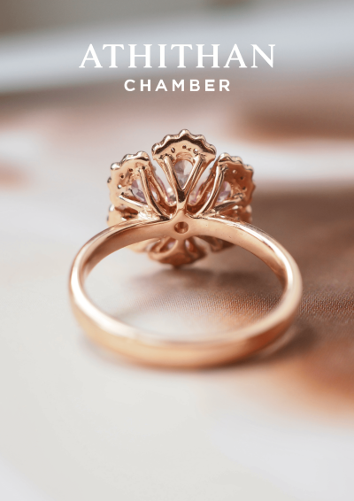 DIANTHUS Padparadscha Sapphire Ring