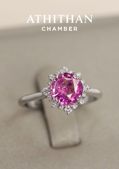 Pink Sapphire Ring