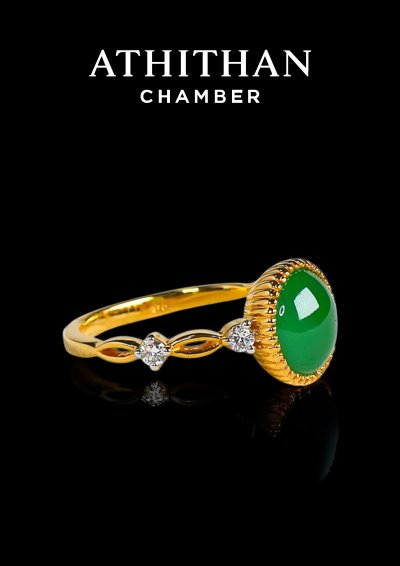 Jade Burma Ring