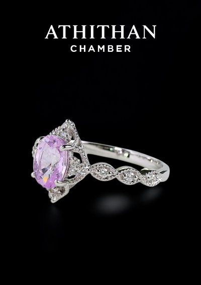 Padparadscha Ring