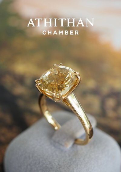 Yellow Sapphire Ring