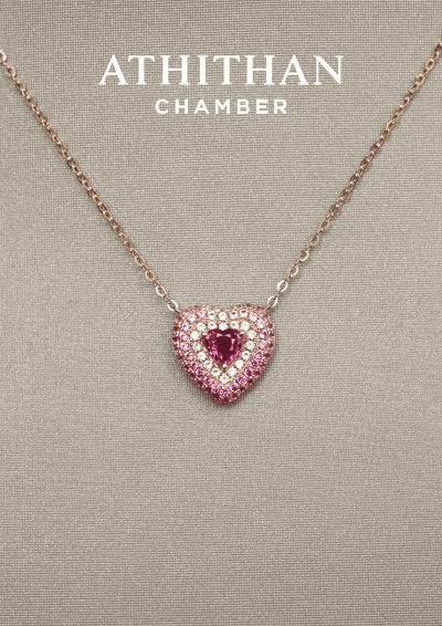 Ruby Pendant Necklace