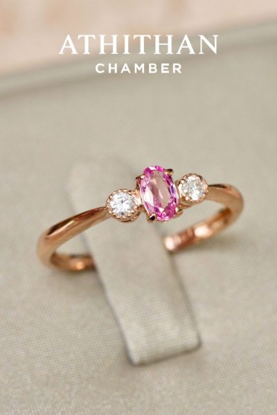 SUNRISE PADPARADSCHA Sapphire Ring