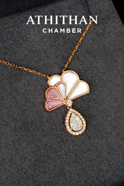 PETALINE AURE - Mother of Pearl Necklace (Pre-order 45 days)