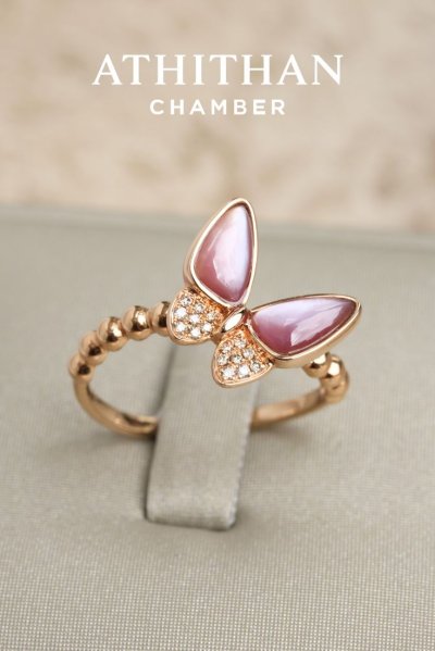 SERENADE OF BUTTERFLY - Mother of Pearl Ring (Pre-order 45 วัน)