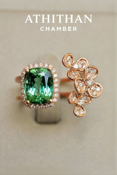 GREEN TOURMALINE Ring