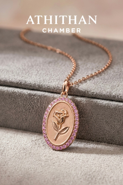 PINK Sapphire Necklace
