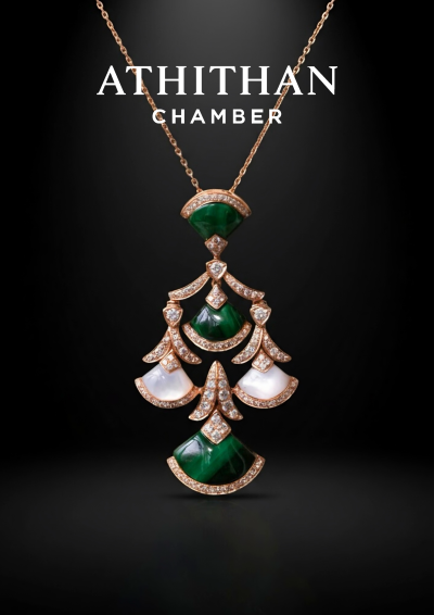 Malachite & Mother of Pearl Pendant
