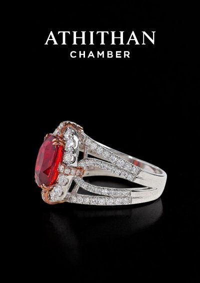 Red Sapphire Ring