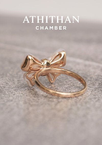 Mother of Pearl PARISIAN BOW Ring