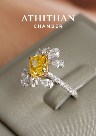 Yellow Sapphire Earrings