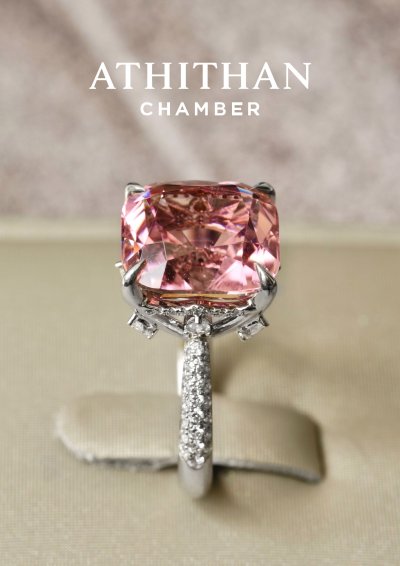 Pink Tourmaline Ring