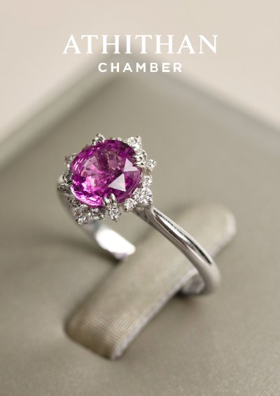 Pink Sapphire Ring