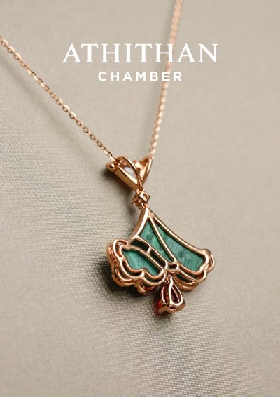 Garnet, Malachite & Mother of Pearl Necklace