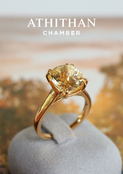 Yellow Sapphire Ring
