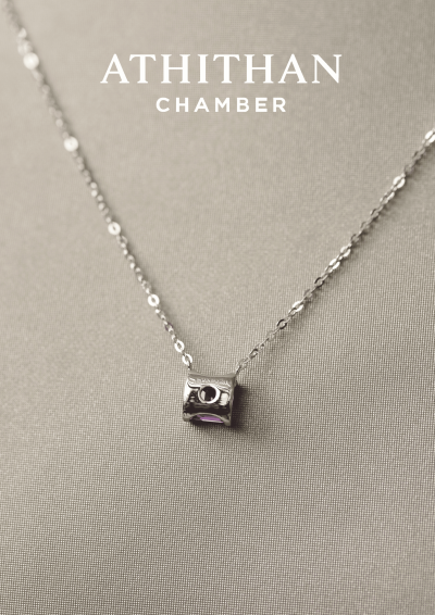 Pink Sapphire Pendant Necklace