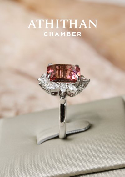 Exceptional GIA AFGHANISTAN TOURMALINE Ring & Pendant