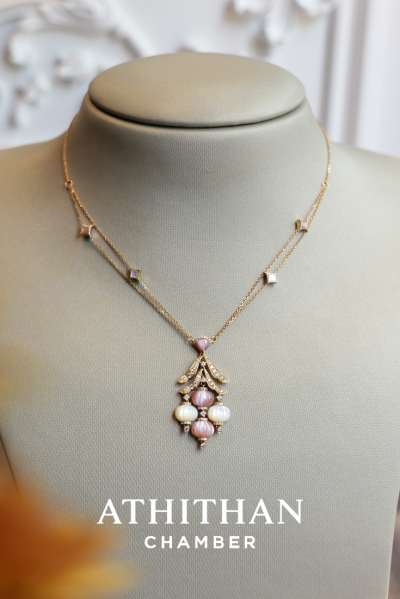 Mother of Pearl Pendant Necklace