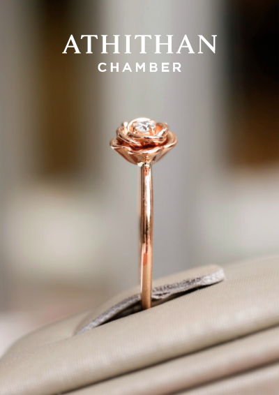 ROSIE RING Padparadscha Sapphire Ring