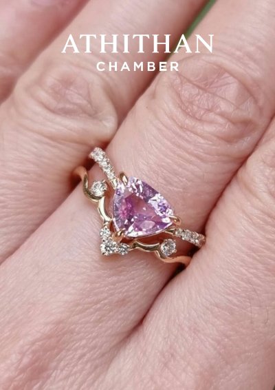 Pink Sapphire Ring