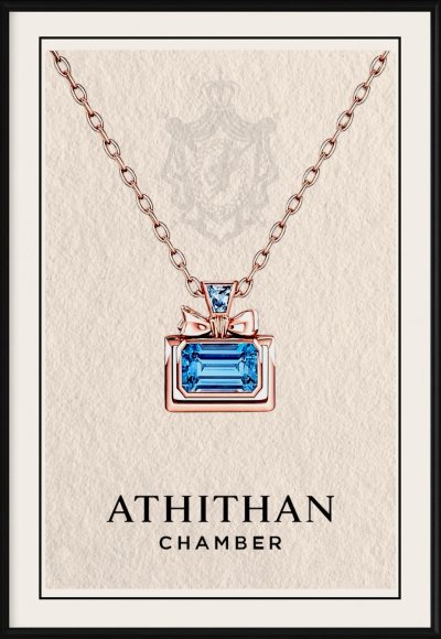 PERFUME PENDANT NECKLACE