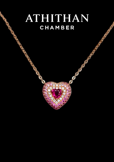 Ruby Pendant Necklace