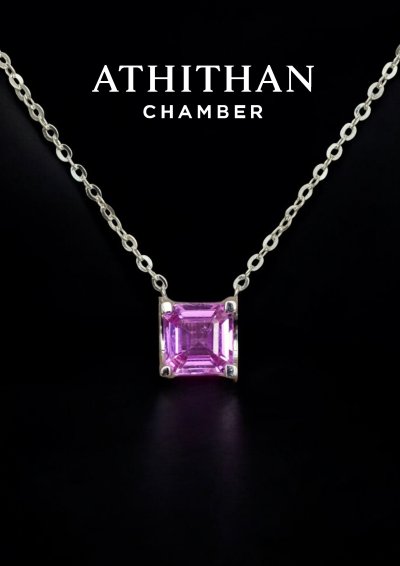 PINK SAPPHIRE Necklace