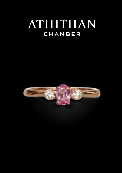 SUNRISE PADPARADSCHA Sapphire Ring